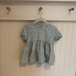 Rylee & Cru Gingham Checkered Top